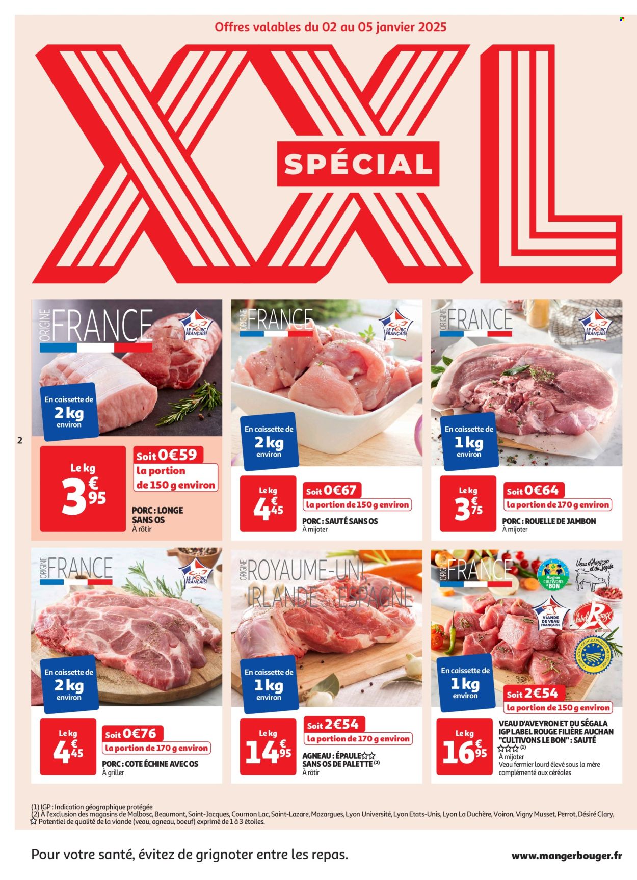 Catalogue Auchan - 02/01/2025 - 11/01/2025. Page 1