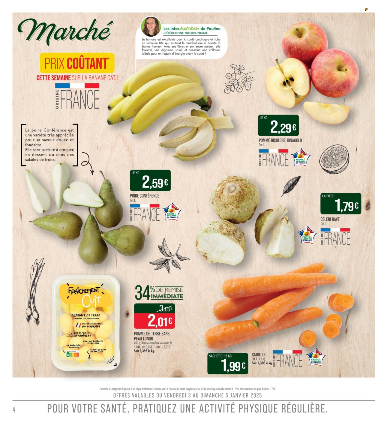 Catalogue Supermarché Match - 03/01/2025 - 12/01/2025. Page 1