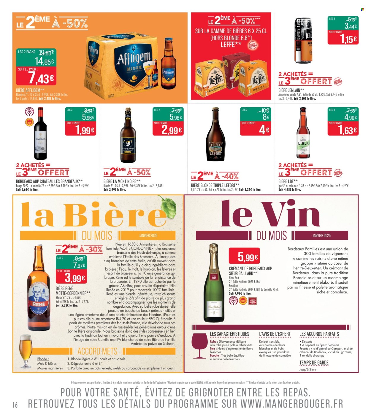 Catalogue Supermarché Match - 03/01/2025 - 12/01/2025. Page 1