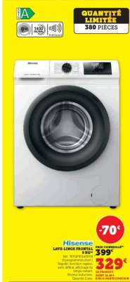 Hisense Lave-Linge Frontal 9kg