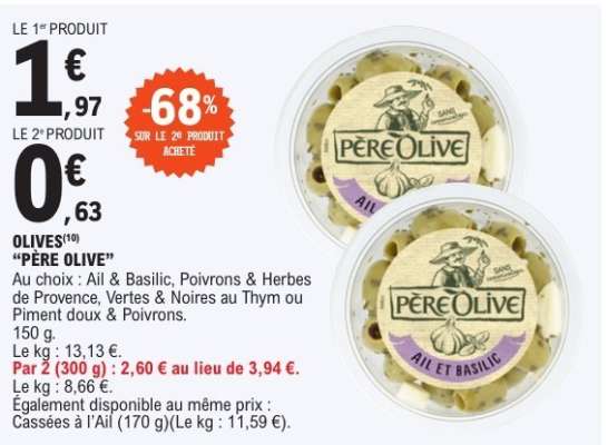 Olives "Père Olive"