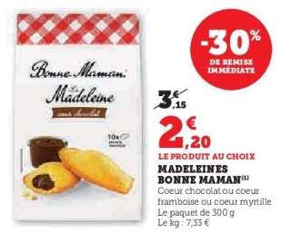 Madeleines Bonne Maman