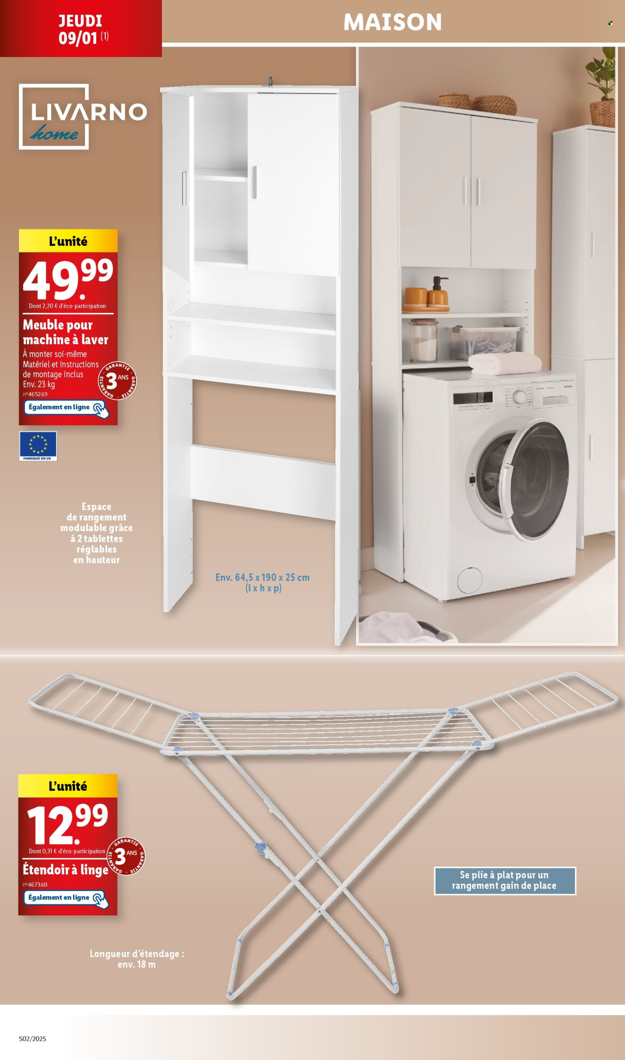 Catalogue Lidl - 08/01/2025 - 14/01/2025. Page 1