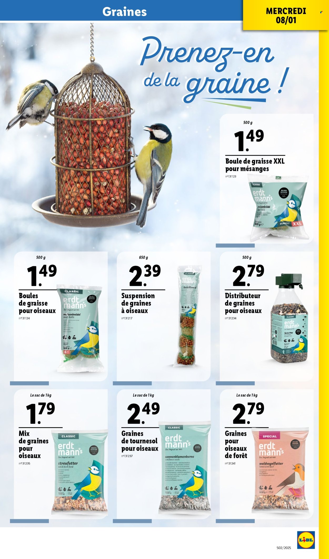 Catalogue Lidl - 08/01/2025 - 14/01/2025. Page 1