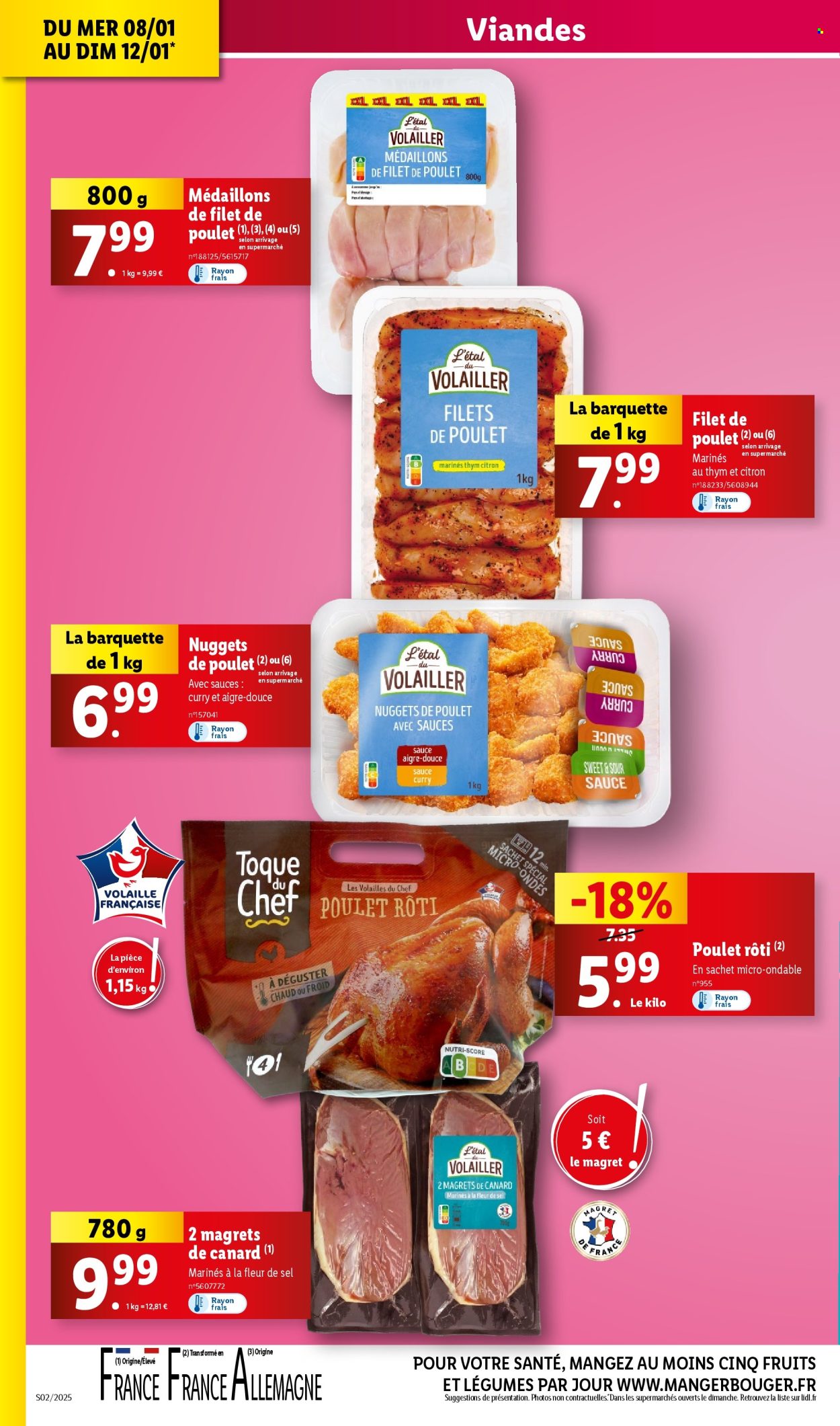 Catalogue Lidl - 08/01/2025 - 14/01/2025. Page 1