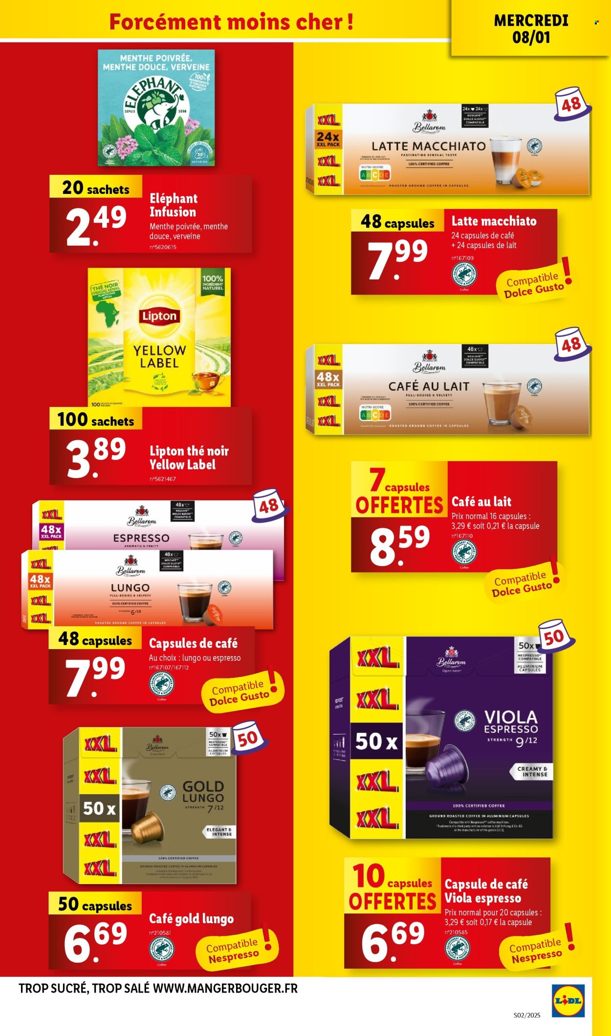 Catalogue Lidl - 08/01/2025 - 14/01/2025. Page 1