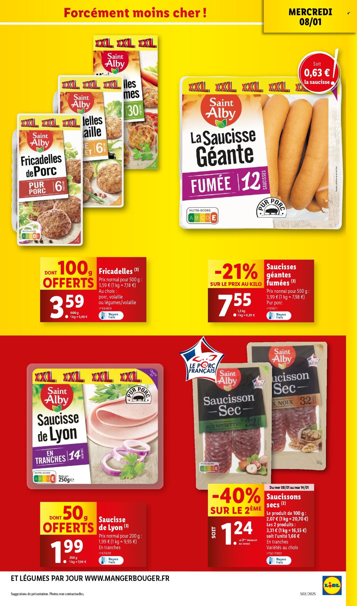 Catalogue Lidl - 08/01/2025 - 14/01/2025. Page 1