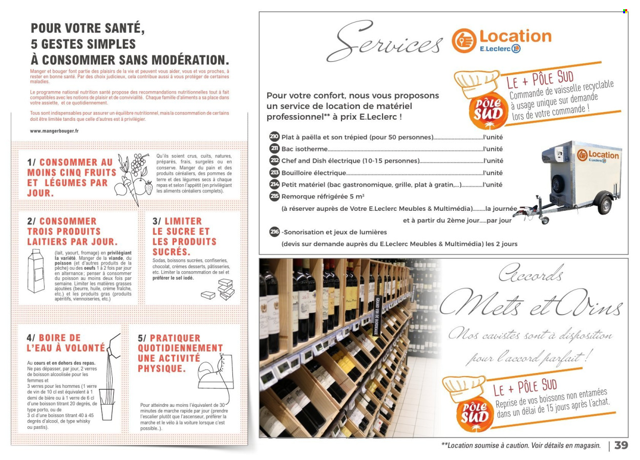 Catalogue E.Leclerc - 01/01/2025 - 31/12/2025. Page 39