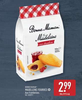 BONNE MAMAN® MADELEINE FOURRÉE