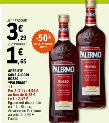 Apéritif Sans Alcool Rosso 'Palermo'