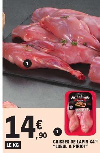 Cuisses de Lapin x4