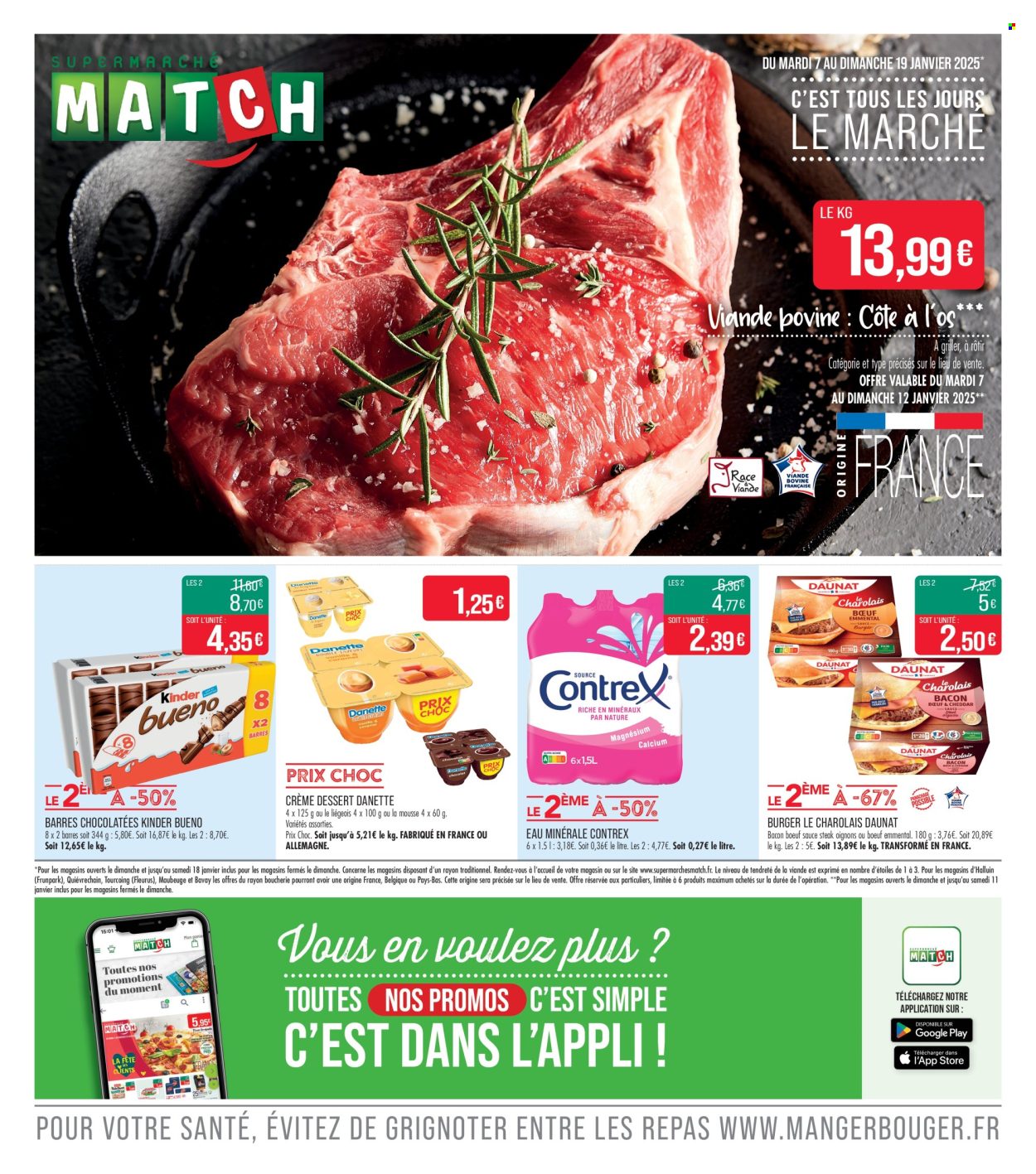 Catalogue Supermarché Match - 07/01/2025 - 19/01/2025. Page 1