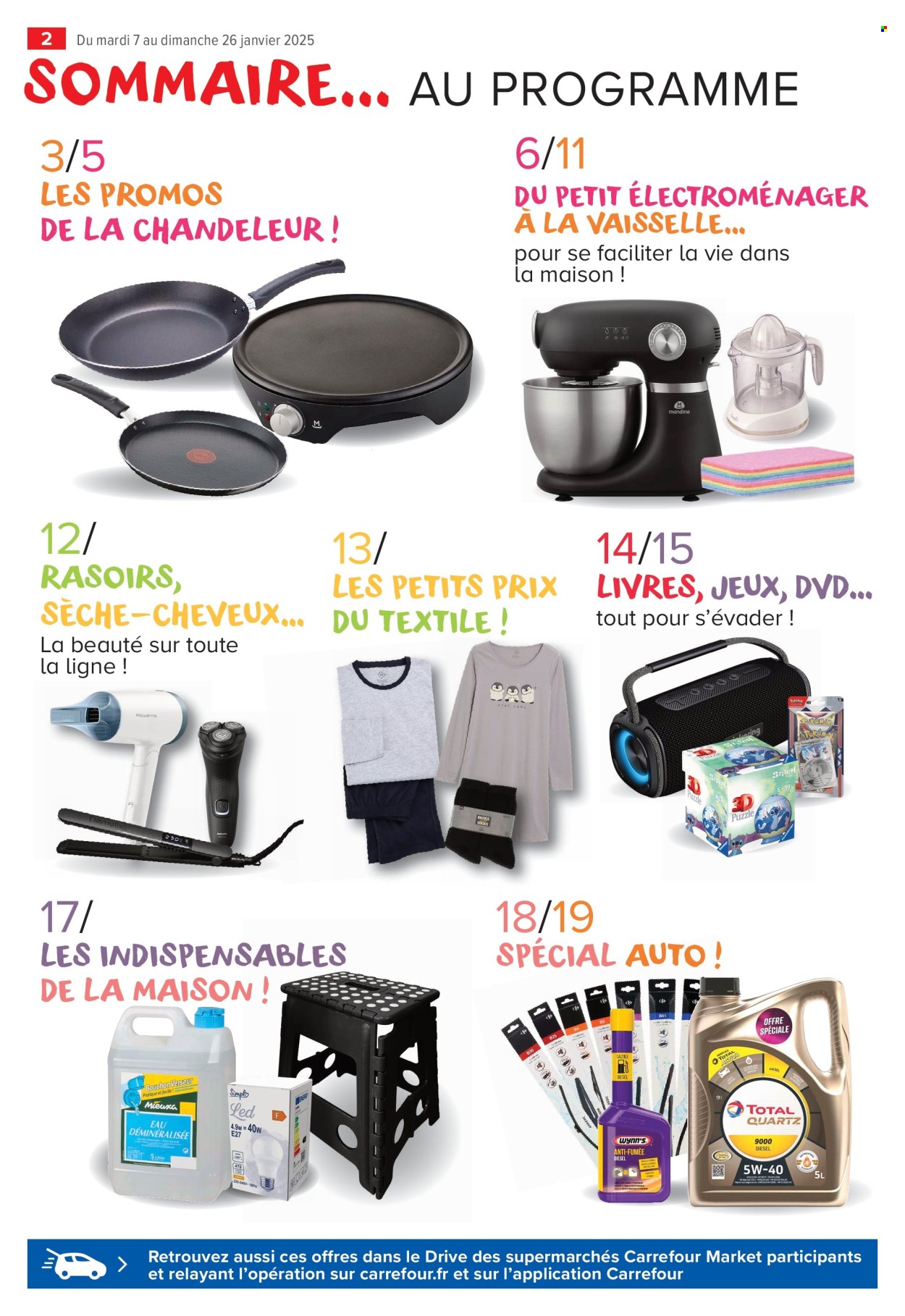 Catalogue Carrefour Market - 07/01/2025 - 26/01/2025. Page 1