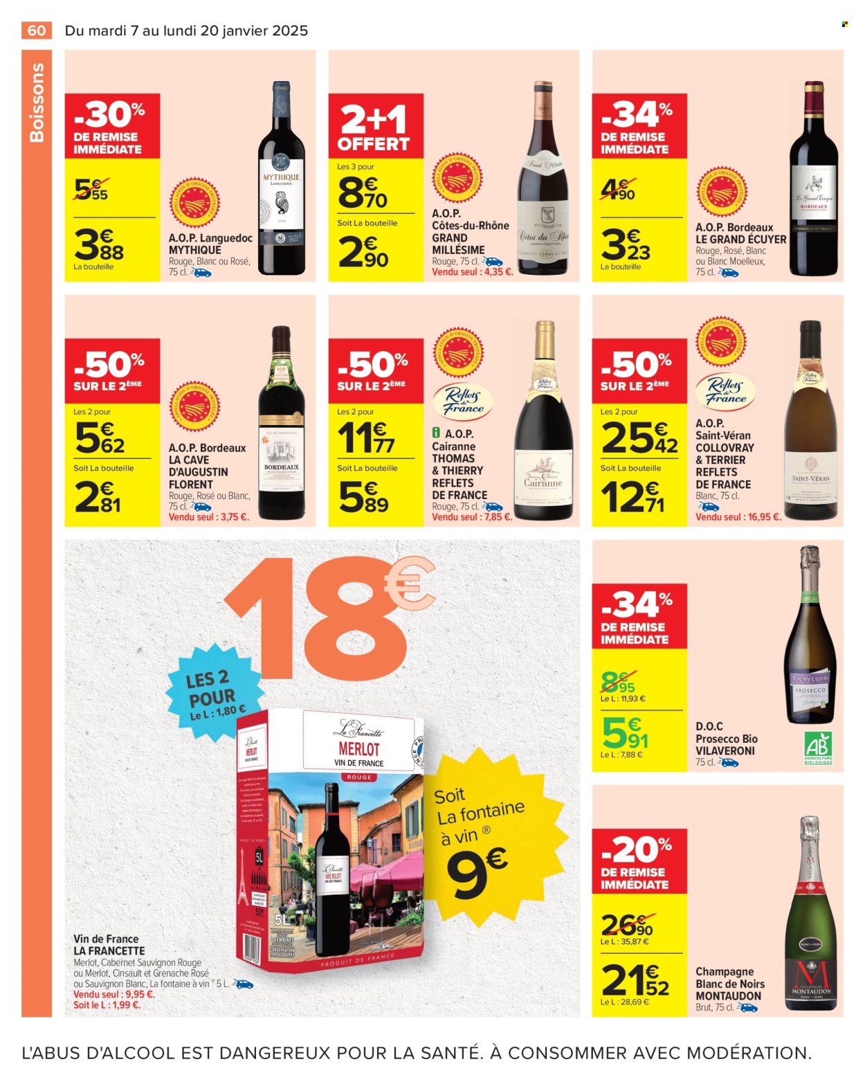 Catalogue Carrefour Hypermarchés - 07/01/2025 - 20/01/2025. Page 1