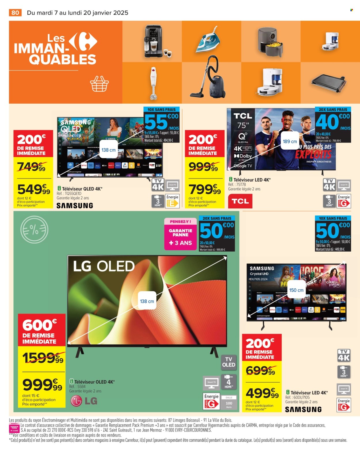 Catalogue Carrefour Hypermarchés - 07/01/2025 - 20/01/2025. Page 1