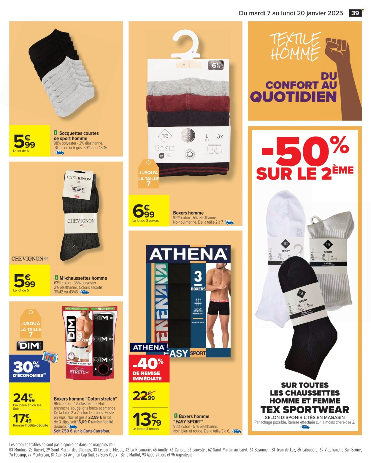 Catalogue Carrefour Hypermarchés - 07/01/2025 - 20/01/2025. Page 1