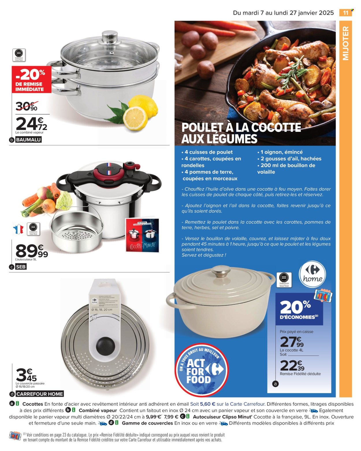 Catalogue Carrefour Hypermarchés - 07/01/2025 - 27/01/2025. Page 1