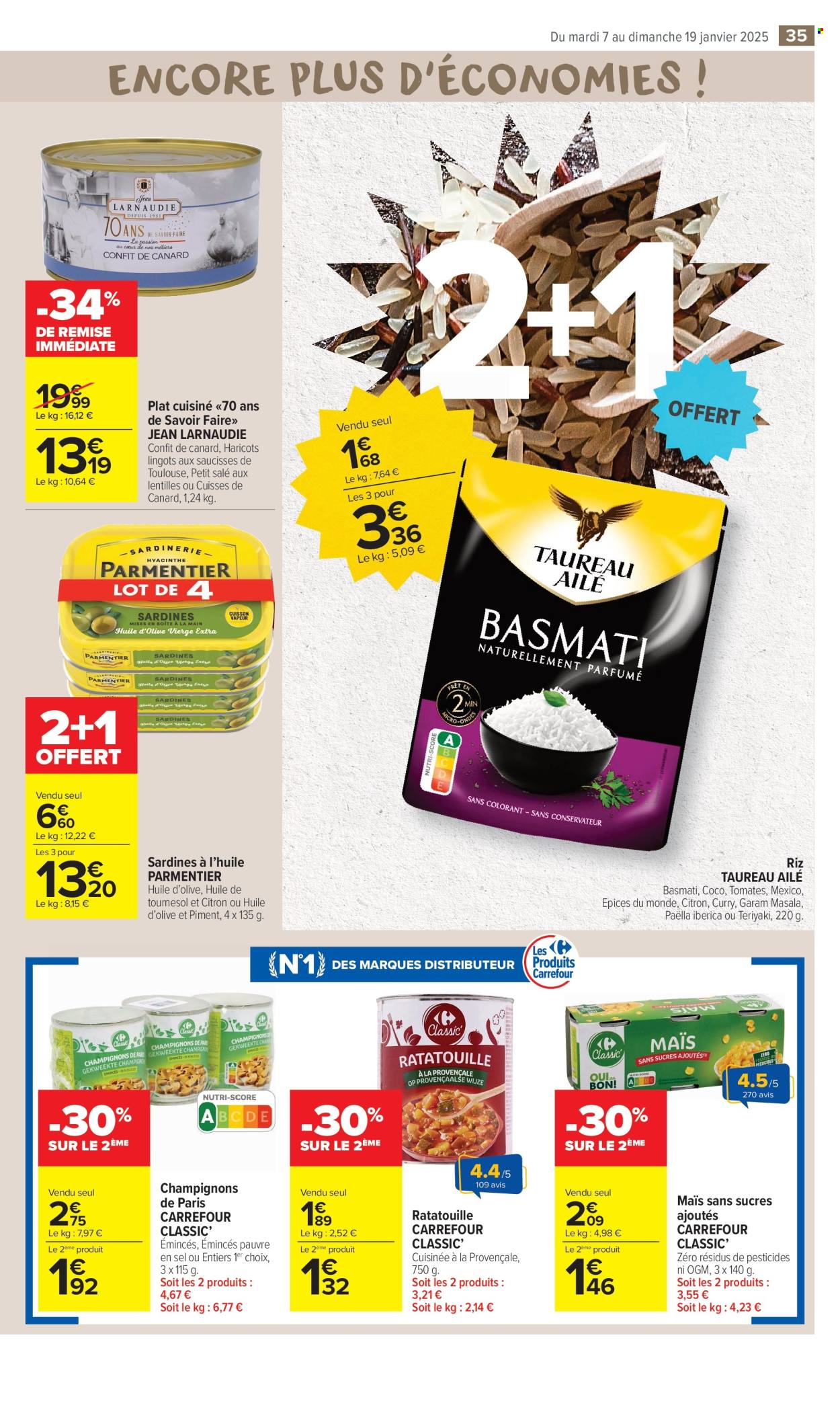 Catalogue Carrefour Market - 07/01/2025 - 19/01/2025. Page 1