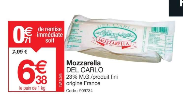 Mozzarella DEL CARLO