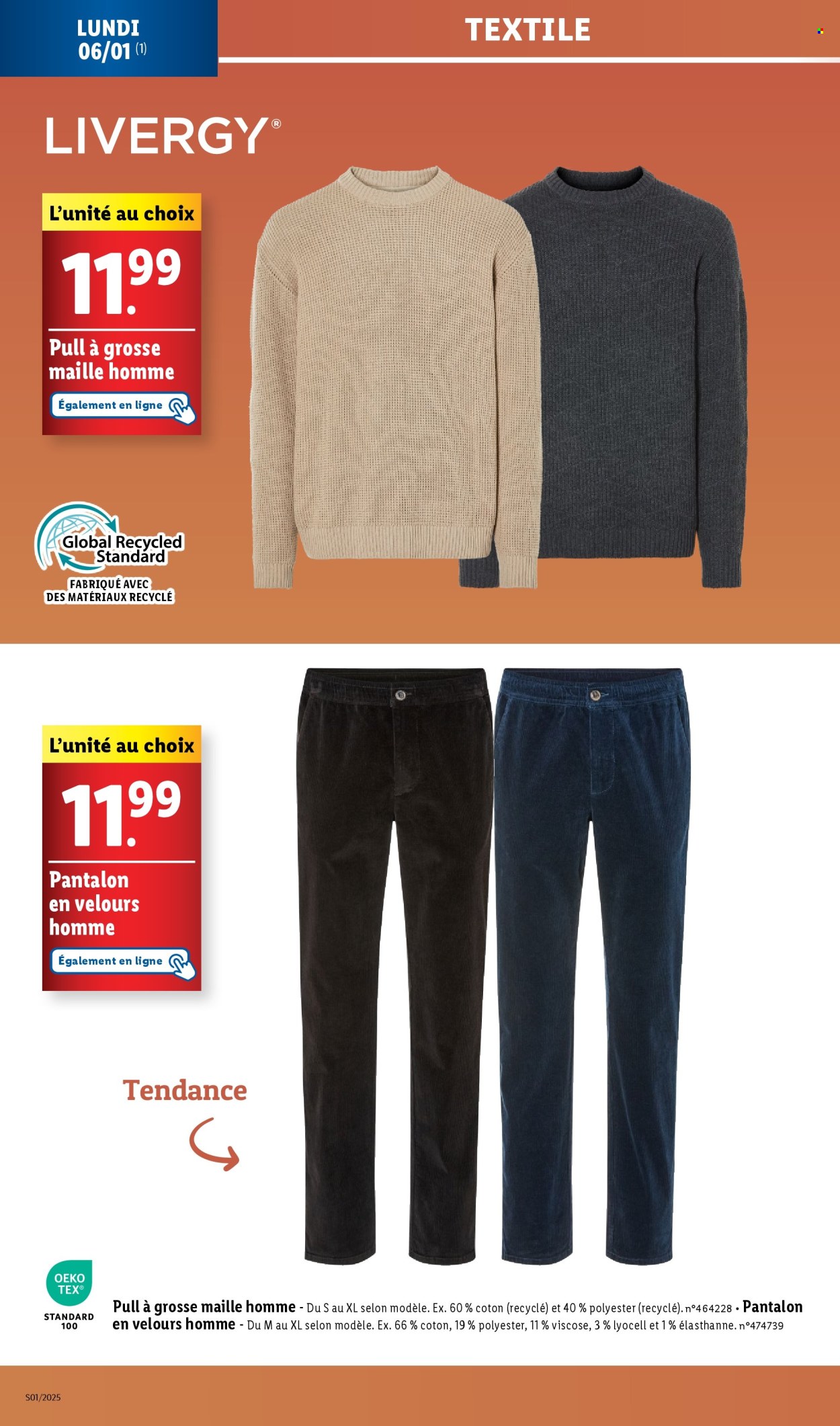 Catalogue Lidl - 06/01/2025 - 09/01/2025. Page 1