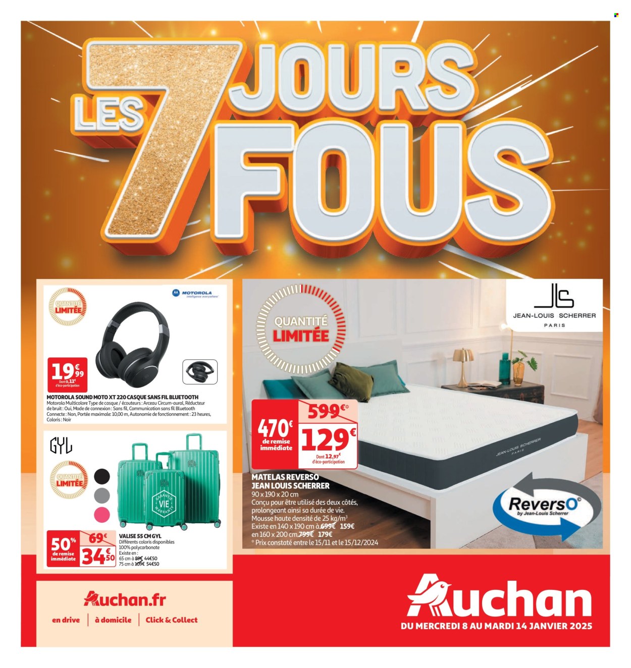 Catalogue Auchan - 08/01/2025 - 14/01/2025. Page 1