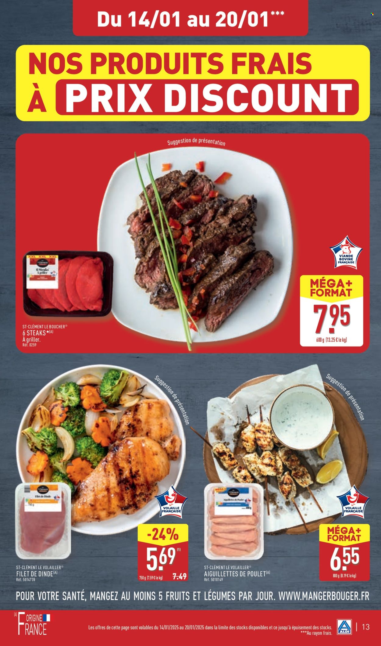 Catalogue ALDI - 14/01/2025 - 20/01/2025. Page 1