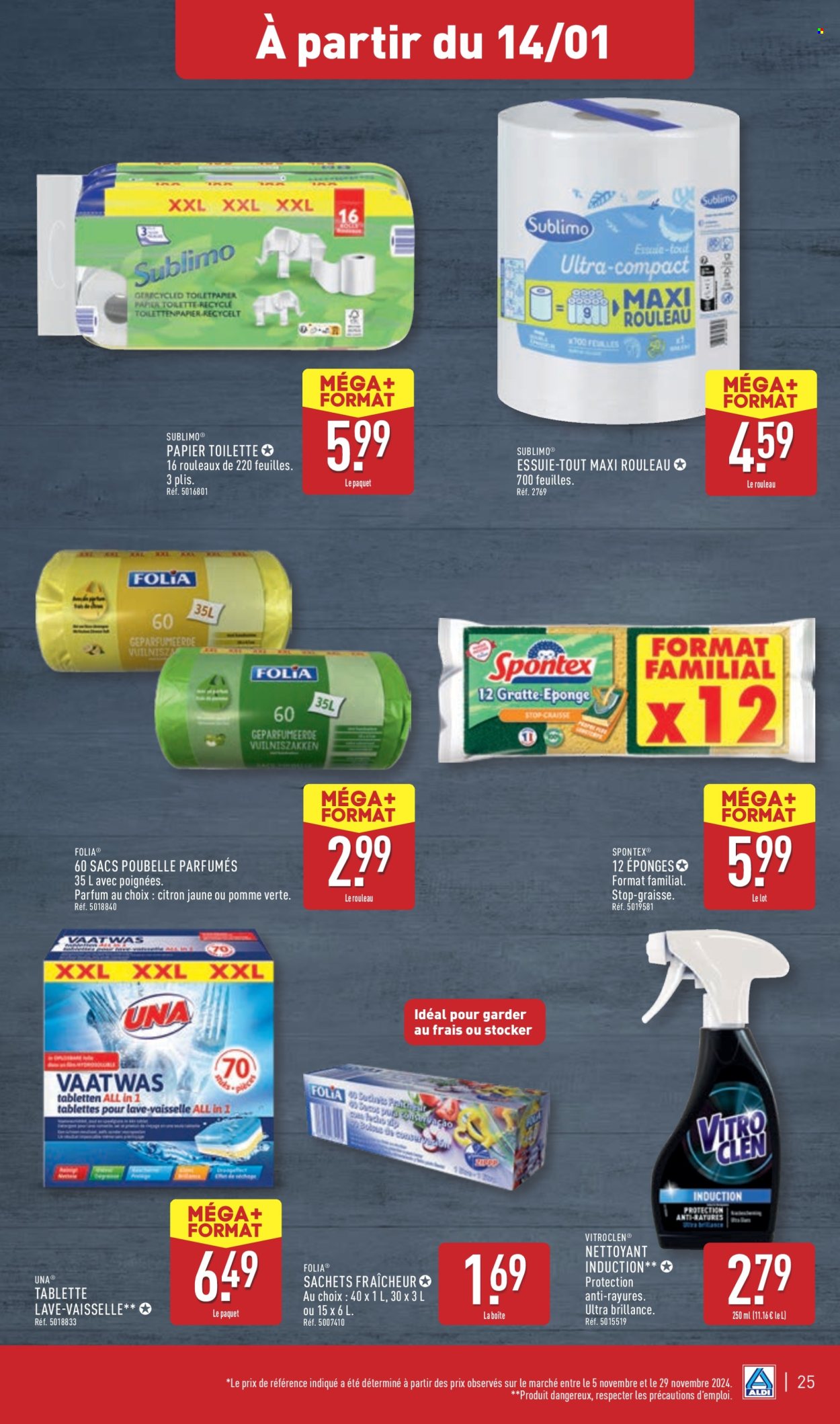 Catalogue ALDI - 14/01/2025 - 20/01/2025. Page 1