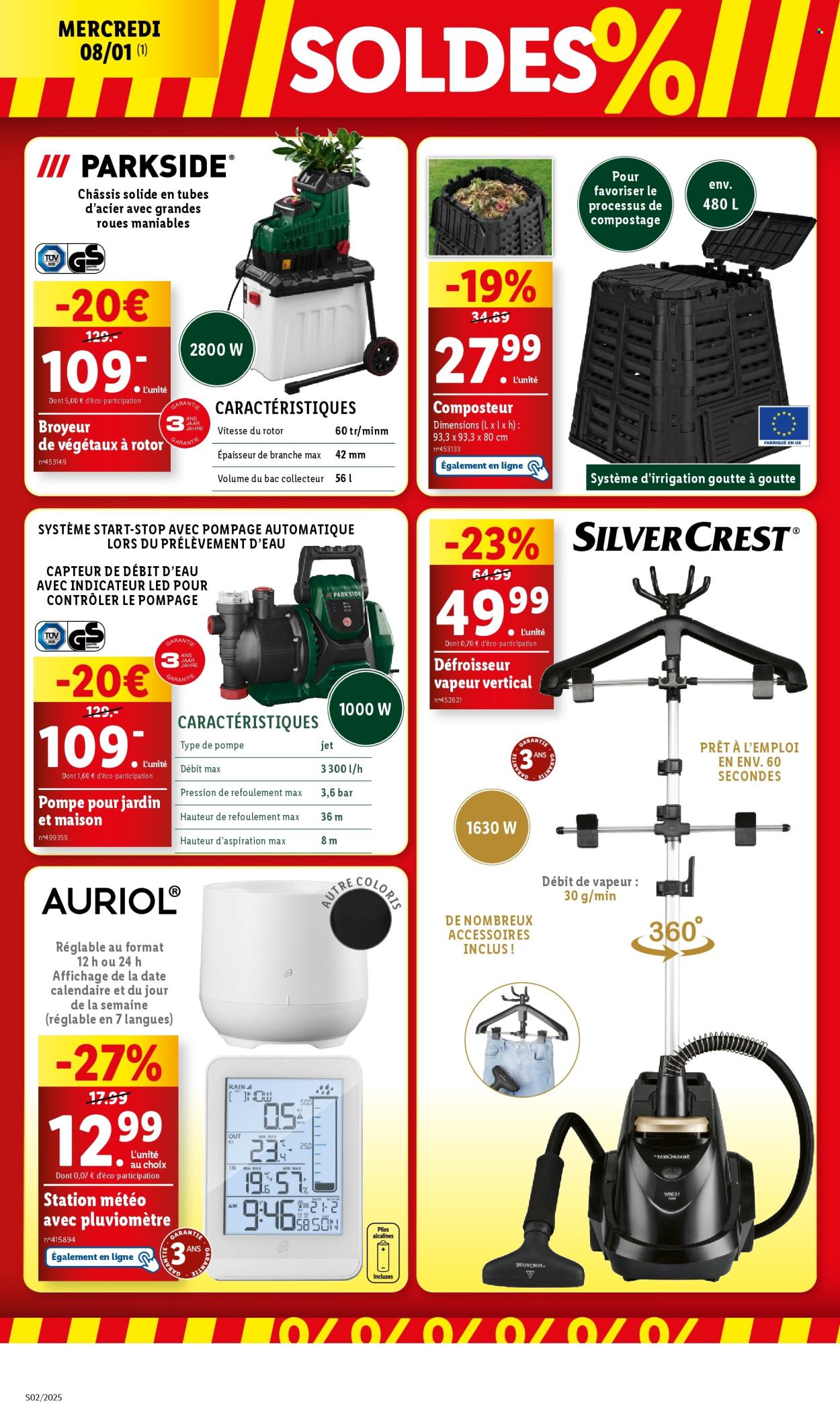 Catalogue Lidl - 08/01/2025 - 13/01/2025. Page 1