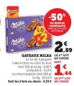 Gateaux Milka