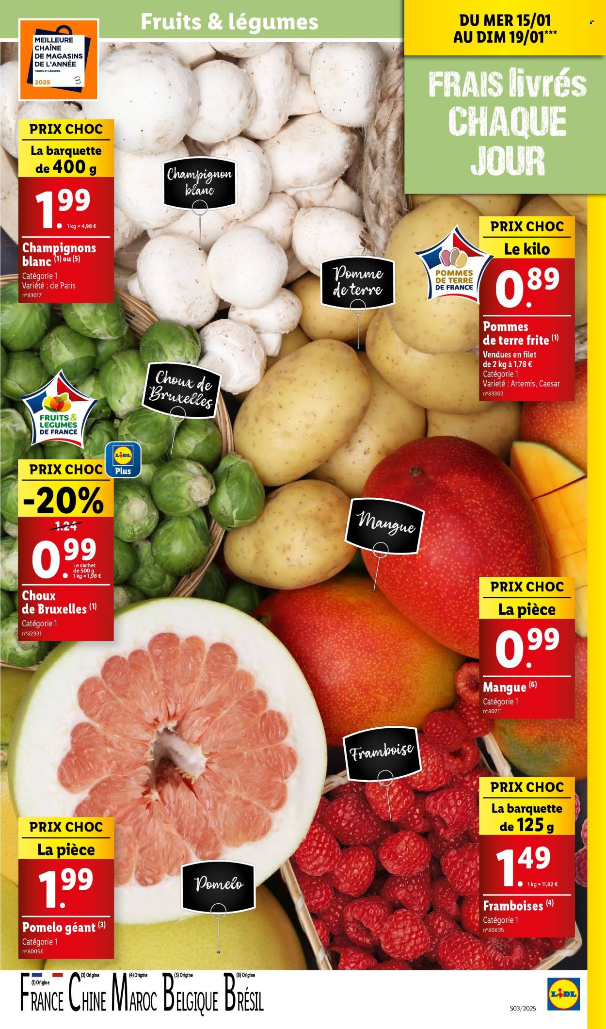 Catalogue Lidl - 15/01/2025 - 21/01/2025. Page 1