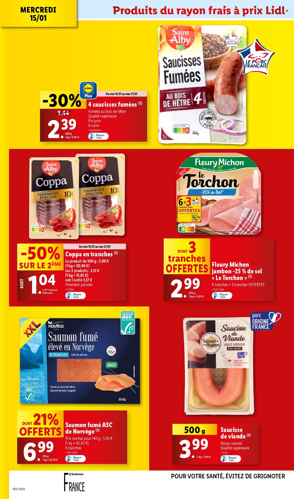 Catalogue Lidl - 15/01/2025 - 21/01/2025. Page 1