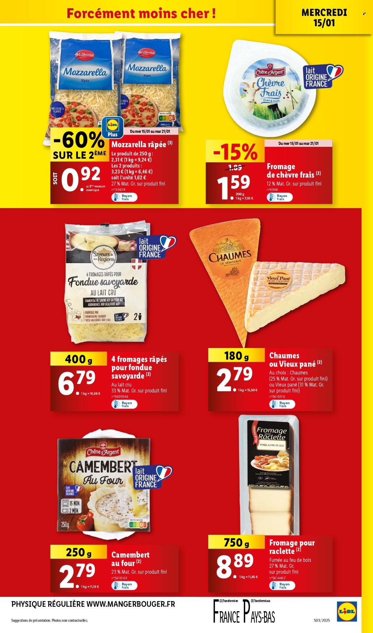 Catalogue Lidl - 15/01/2025 - 21/01/2025. Page 1