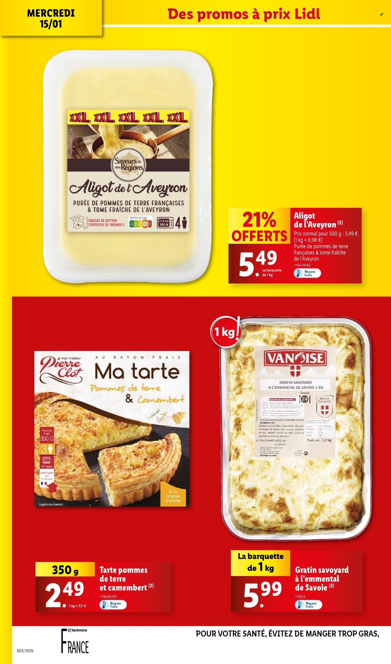 Catalogue Lidl - 15/01/2025 - 21/01/2025. Page 1