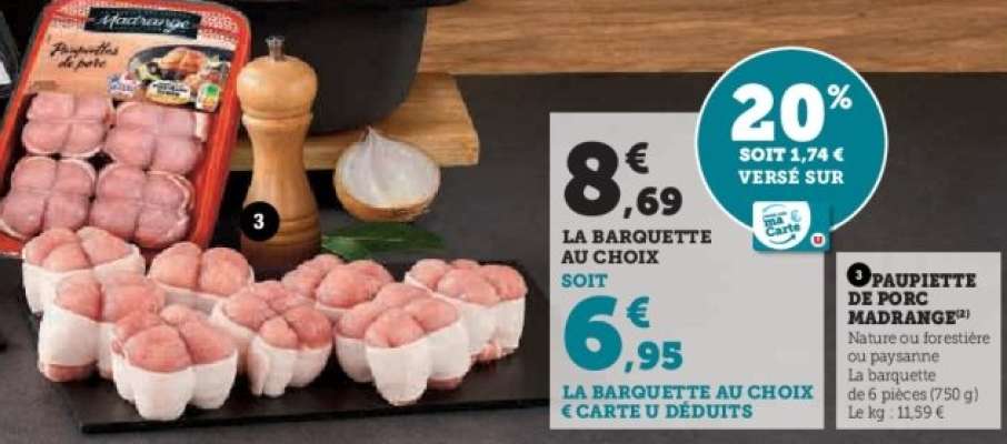 Paupiette de Porc Madrange