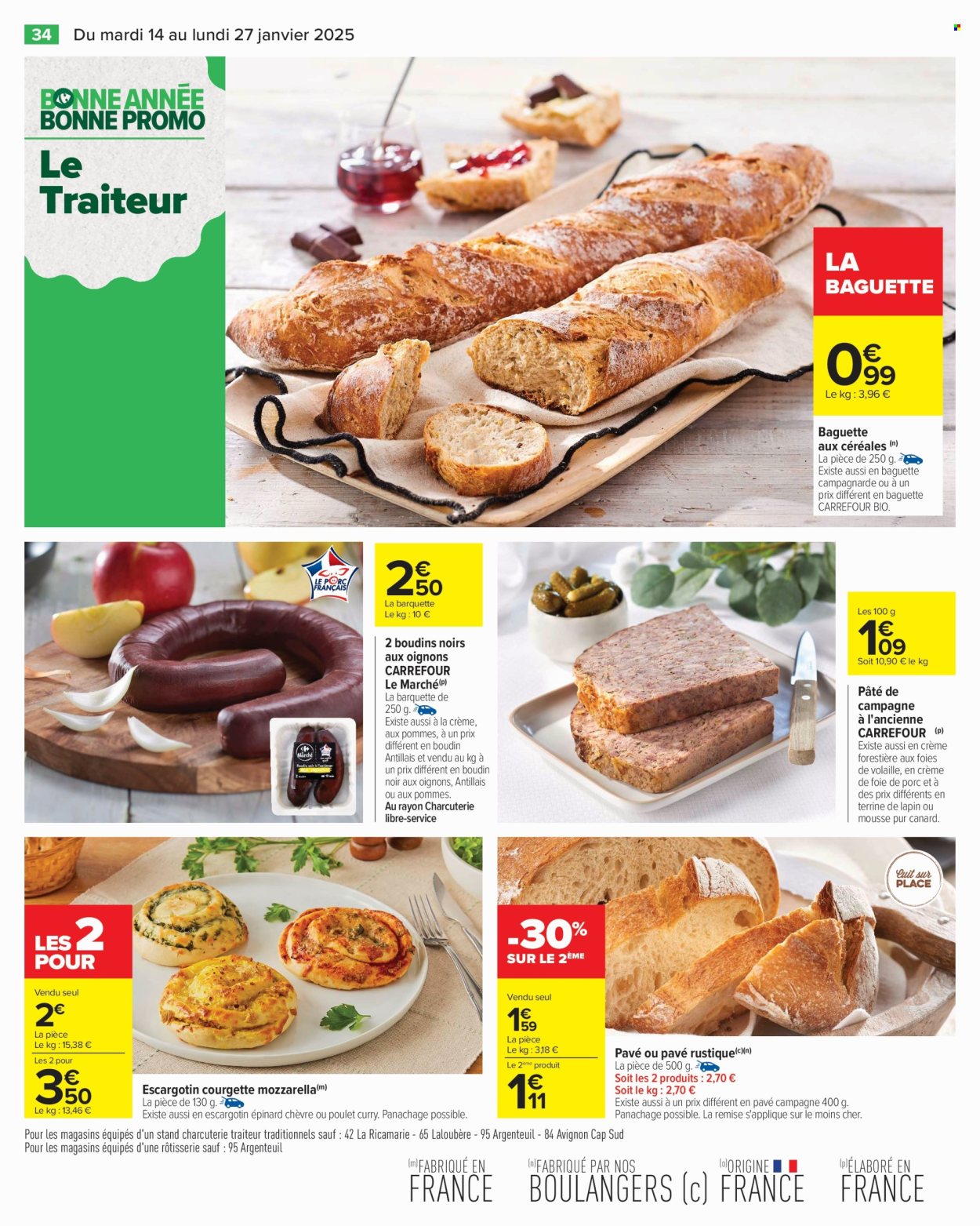 Catalogue Carrefour Hypermarchés - 14/01/2025 - 27/01/2025. Page 1