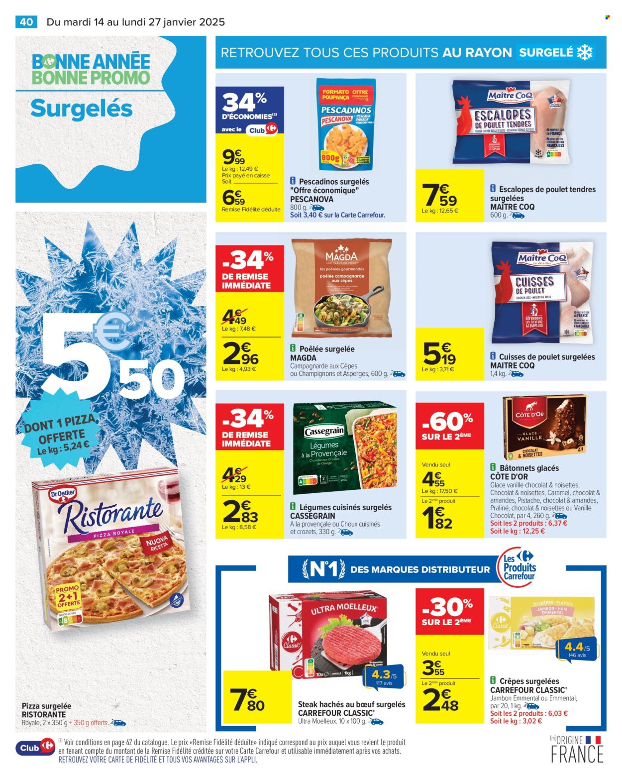 Catalogue Carrefour Hypermarchés - 14/01/2025 - 27/01/2025. Page 1