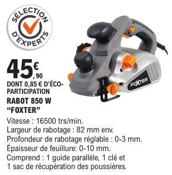 Rabot 850 W 'FOXTER'