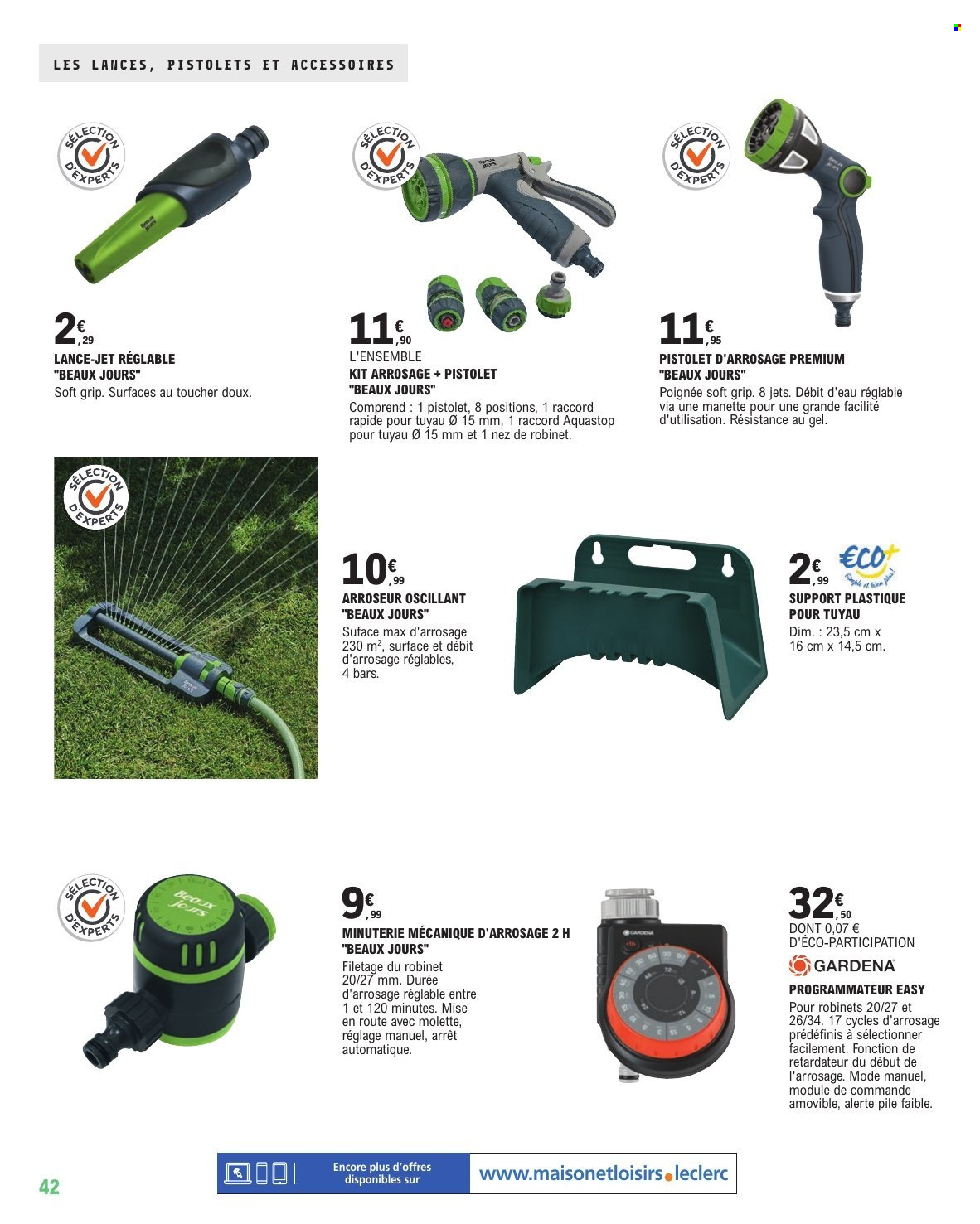 Catalogue E.Leclerc - 18/02/2025 - 31/12/2025. Page 42