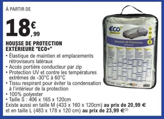 Housse de Protection Extérieure "ECO+"