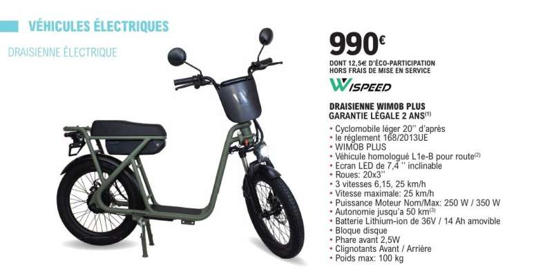 Draisienne WimoB Plus