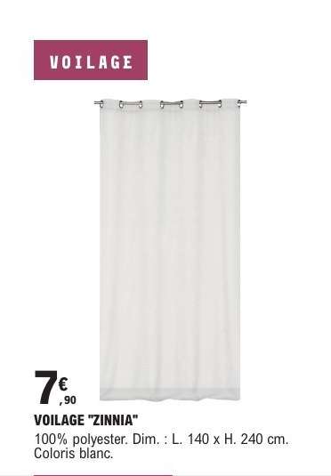 VOILAGE "ZINNIA"