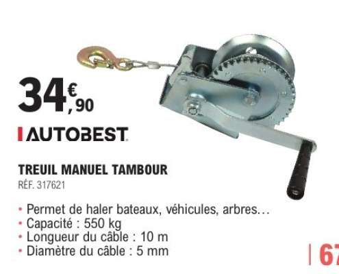 TREUIL MANUEL TAMBOUR