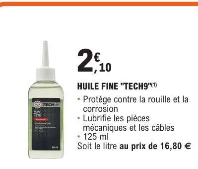 HUILE FINE "TECH9"