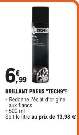 BRILLANT PNEUS "TECH9"