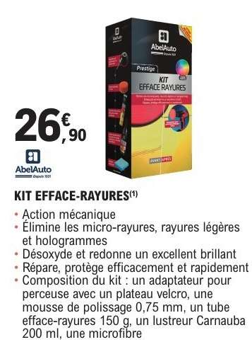 KIT EFFACE-RAYURES