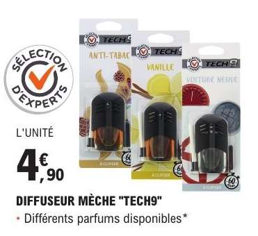 DIFFUSEUR MÈCHE "TECH9"
