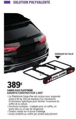 CARGO-FLEX PLATEFORME