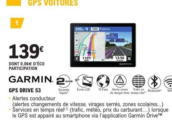 GARMIN GPS DRIVE 53