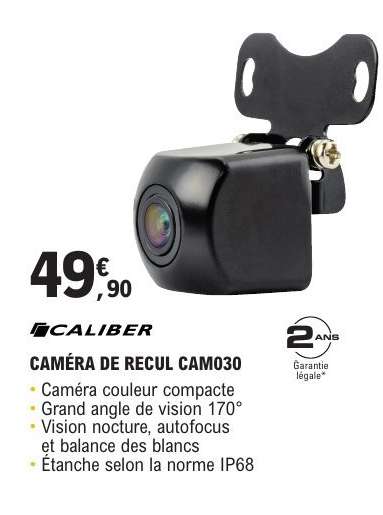 CAMÉRA DE RECUL CAM030