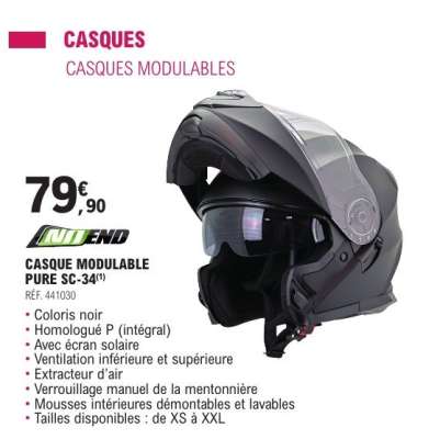 CASQUE MODULABLE PURE SC-34